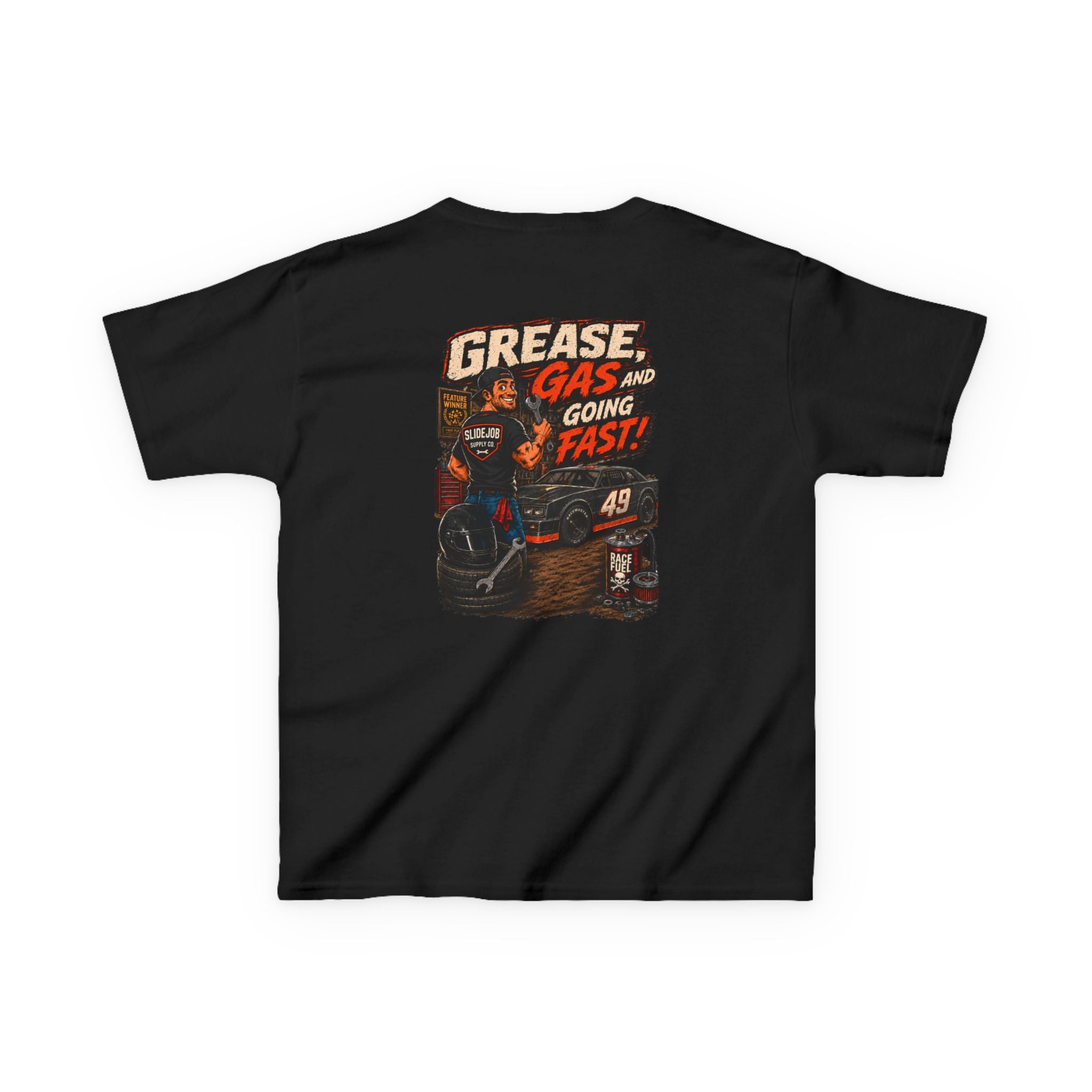 Kids Grease, Gas and Going Fast