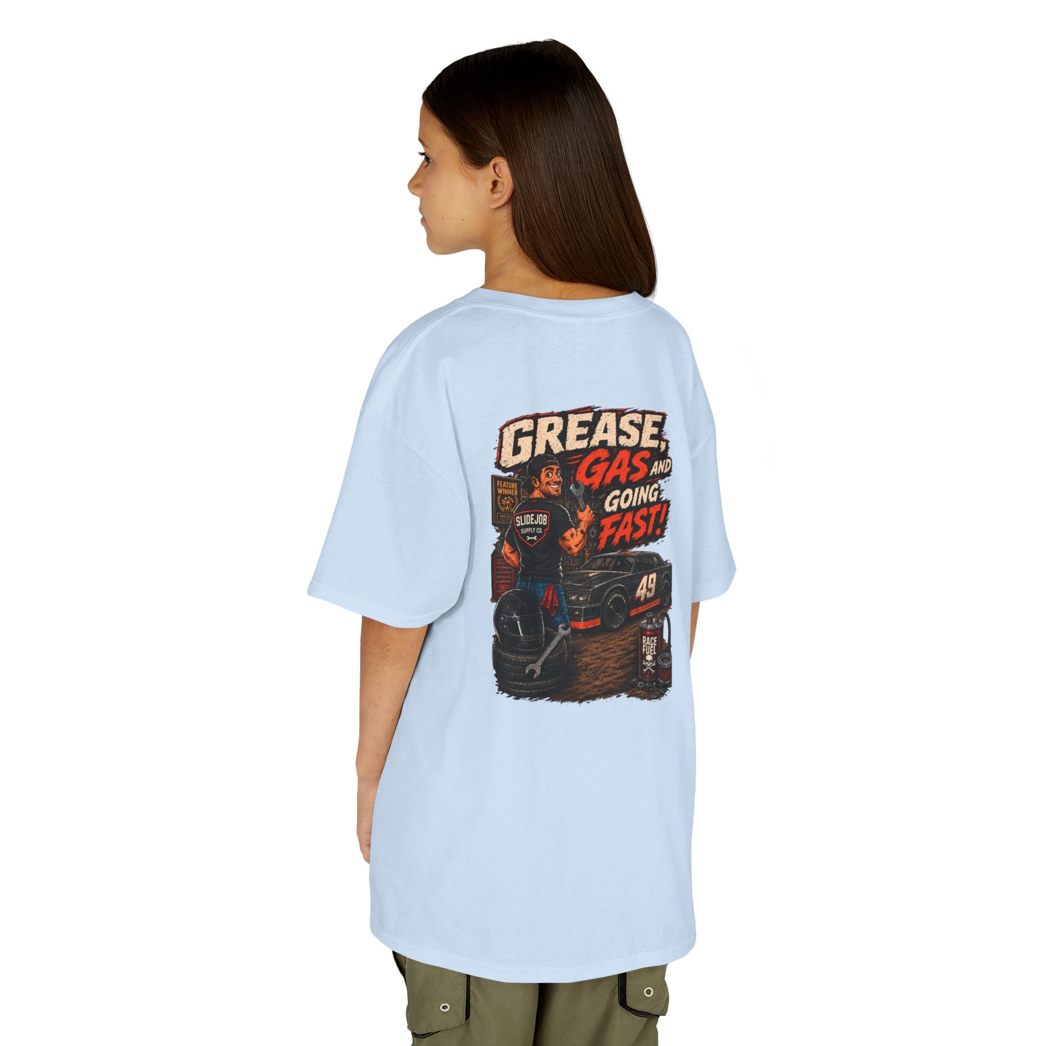 Kids Grease, Gas and Going Fast