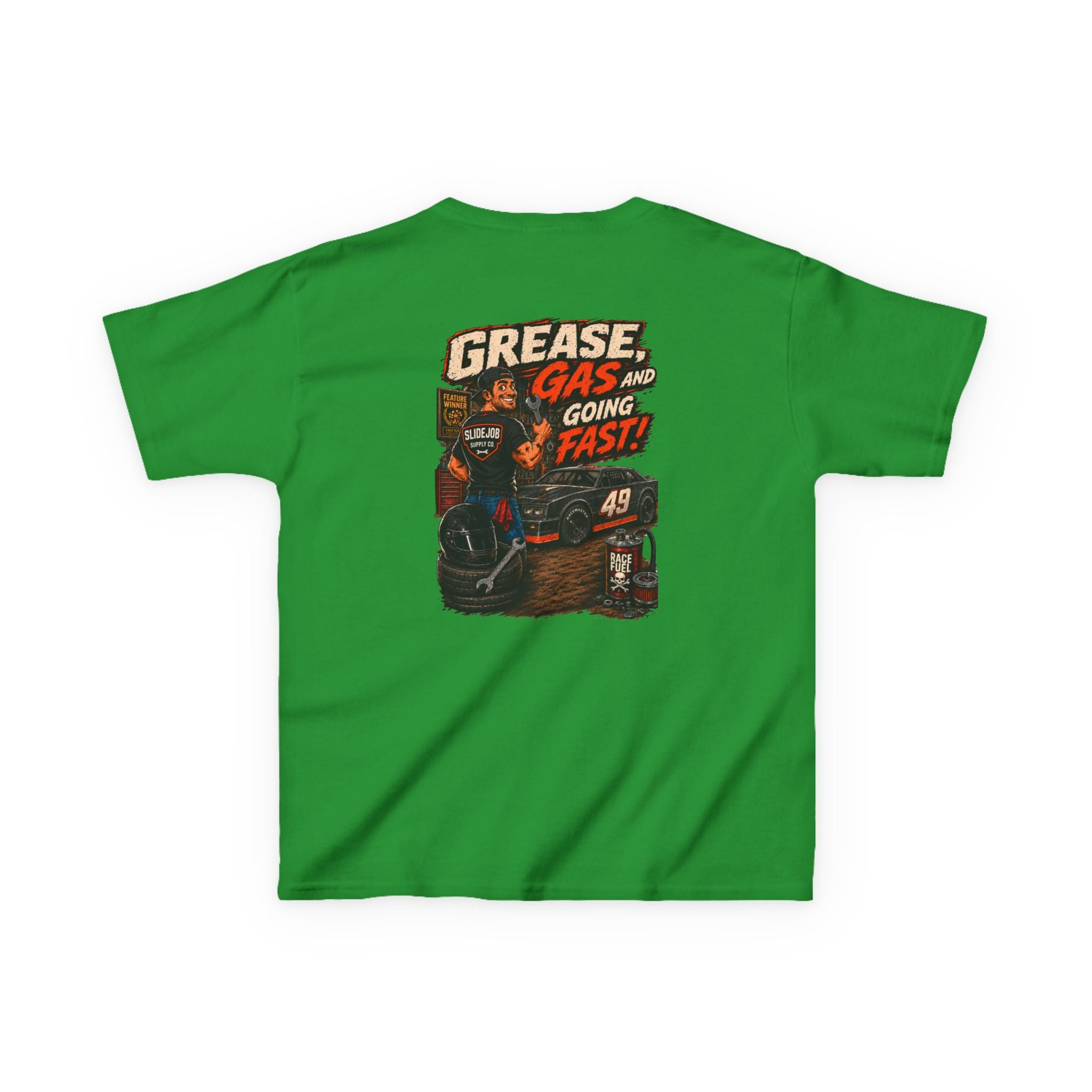 Kids Grease, Gas and Going Fast