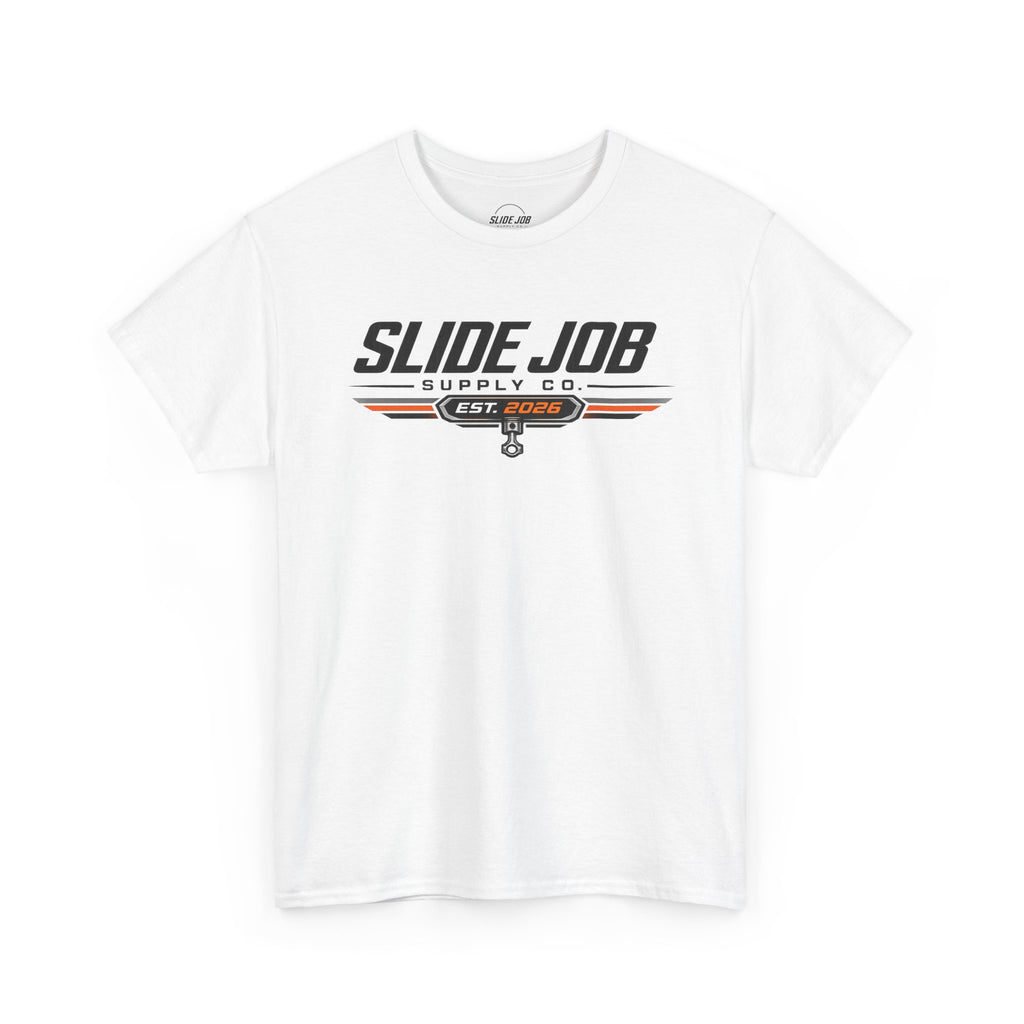 The Wide Slide Job Logo T Shirt