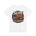 Slide Job Supply Co. Skull Tee Dirt Track Racing Shirt |  Racing Tee Shirt