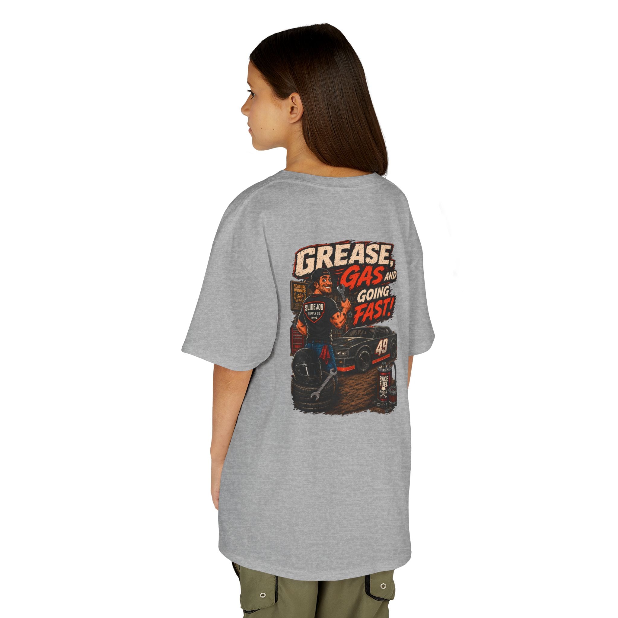 Kids Grease, Gas and Going Fast