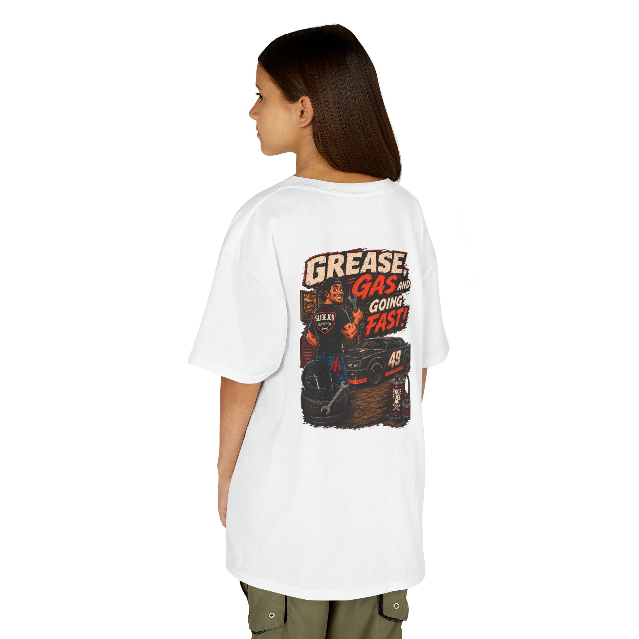 Kids Grease, Gas and Going Fast